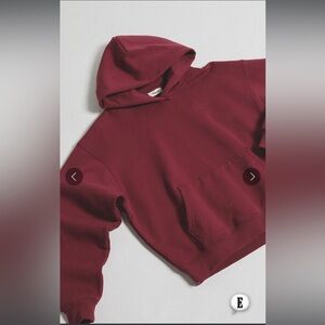 Elwood Heavyweight Hoodie - Burgundy - Medium